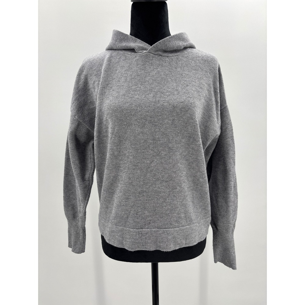Philosophy Republic Clothing Grey Knit Hoodie Sweater Women's Size Medium‎